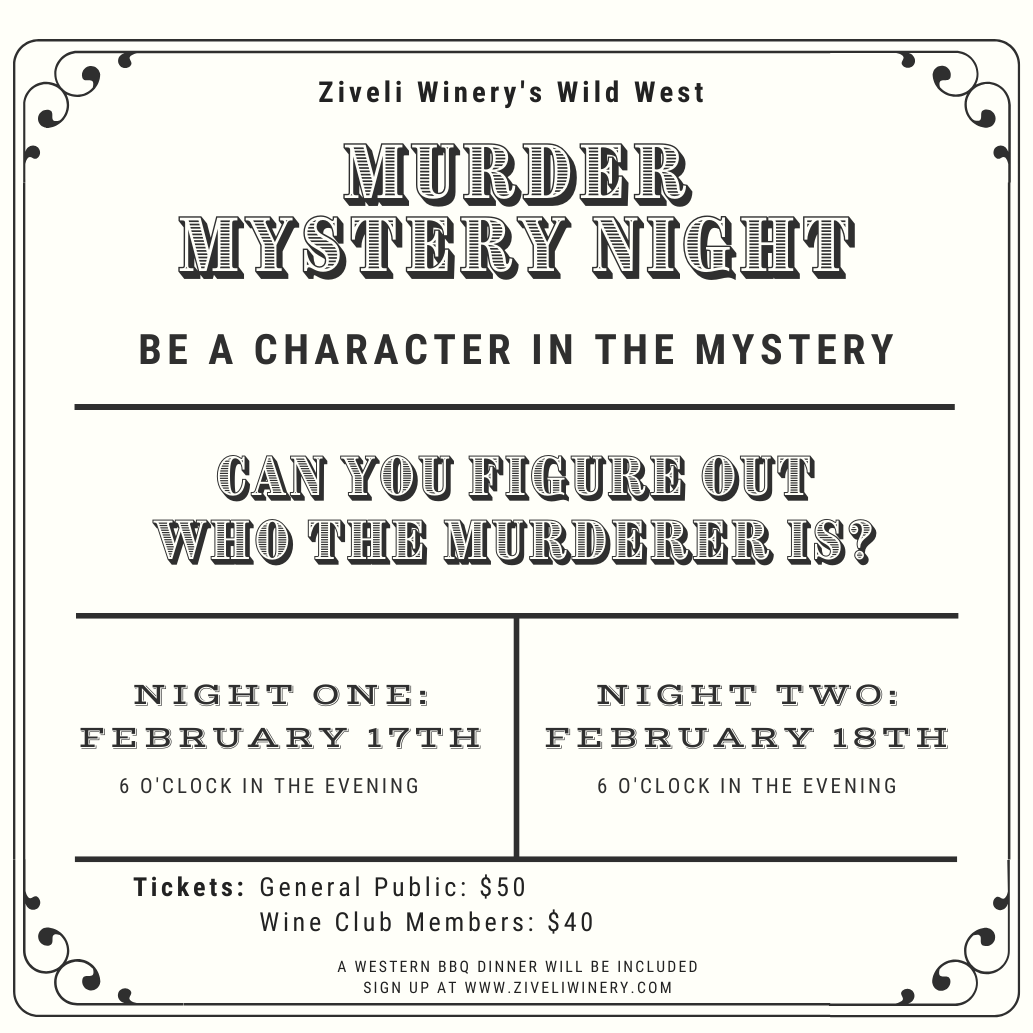 Wild West Murder Mystery